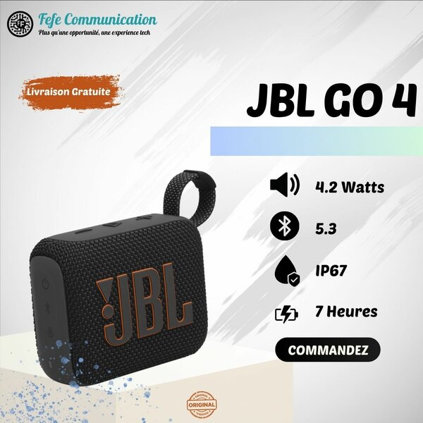 Enceinte Bluetooth JBL GO 4