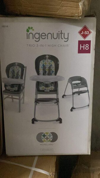 Chaise haute ingenuity