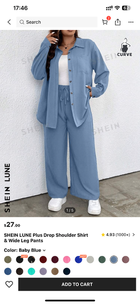 Co-ord set from Shein brand new 2xl size