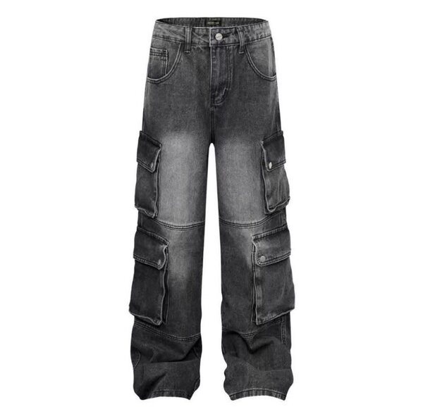 Jean cargo ample pour homme