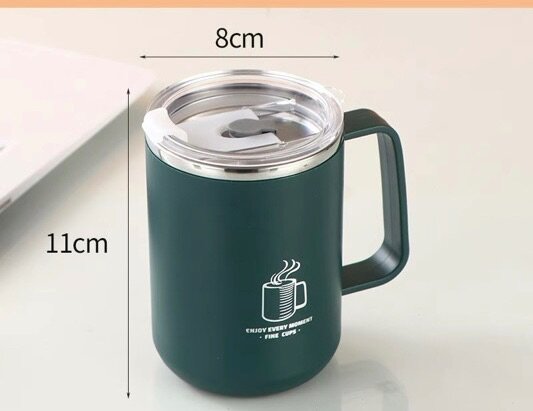 Mug isotherme avec couvercle
