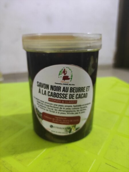 Savon noir  cacao et miel