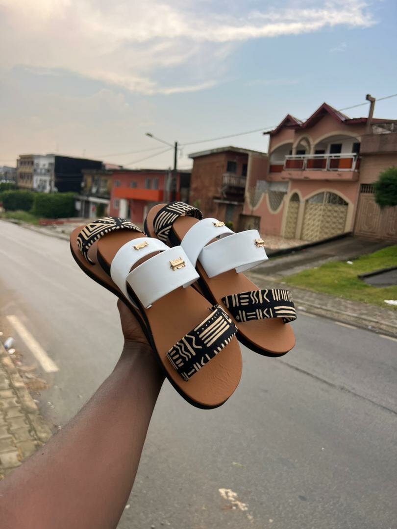 Sandales en cuir élégantes