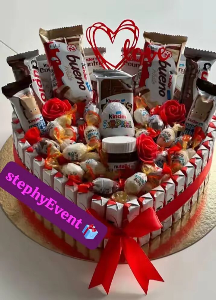 Bouquet chocolat Kinder