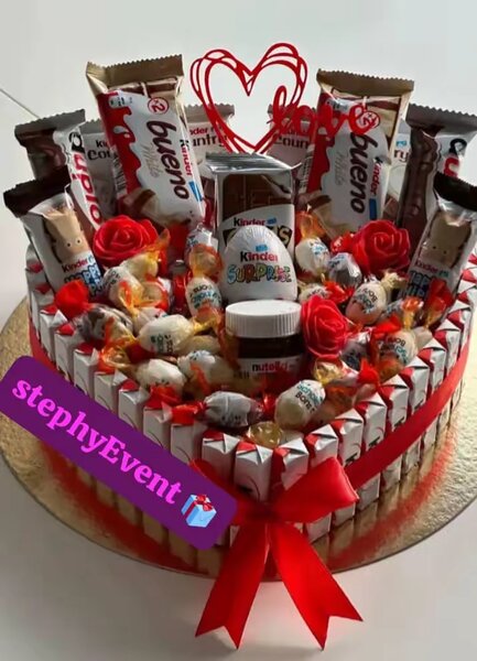 Bouquet chocolat Kinder