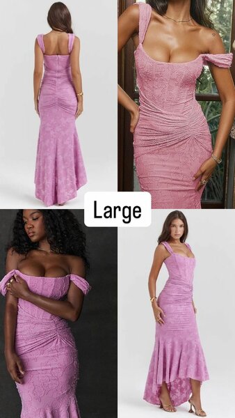 Robe noire élégante longue