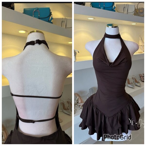 Robe de Plage Évasée Élégante