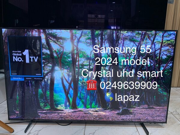 2024 Samsung crystal uhd HDR 4k smart tv