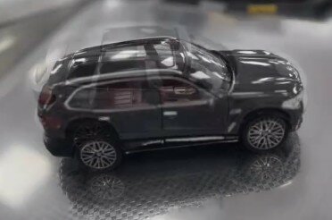 Коллекционная машинка металлическая внедорожник серый