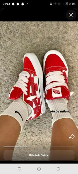 Sneakers tendance unisexes