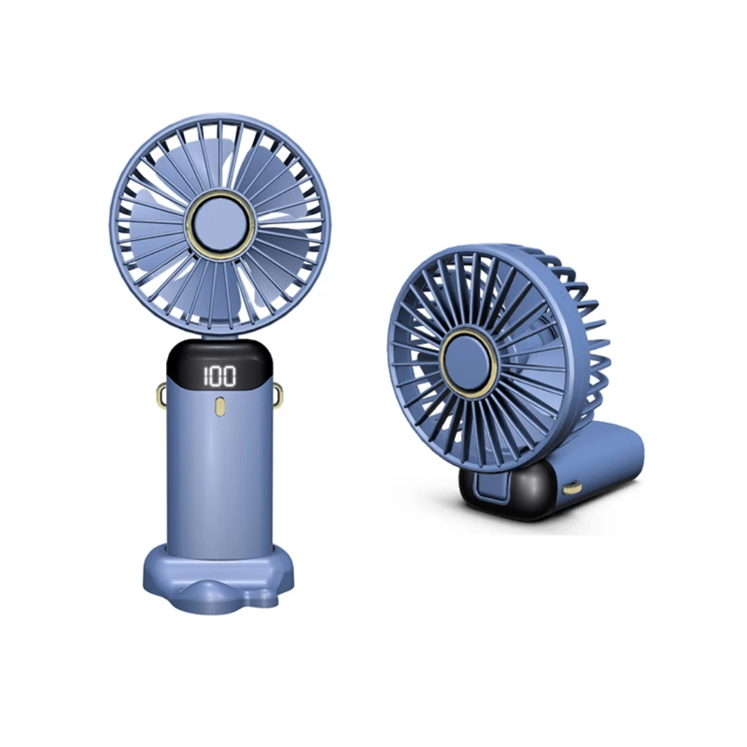 Ventilateur portable LED recharge