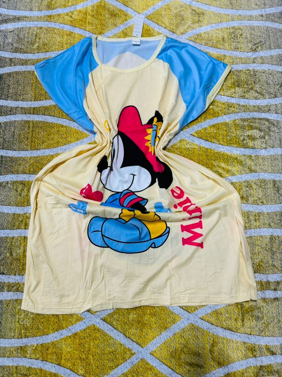 Cartoon character nightwear