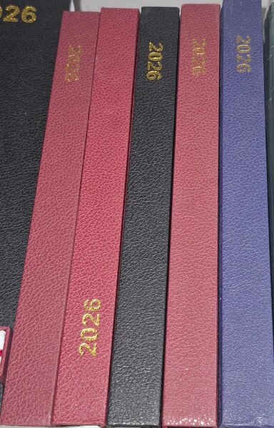 Agenda 2026 en cuir élégante