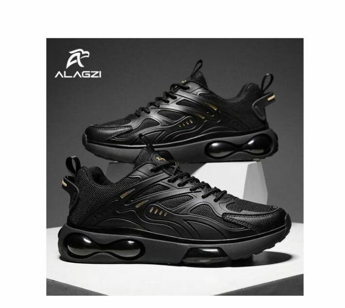 Baskets Noires Hommes Alagzi