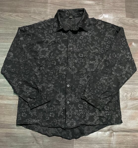 Chemise à motifs floraux homme