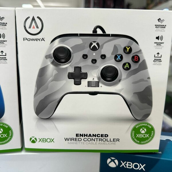 Manette Filaire Xbox Camouflage