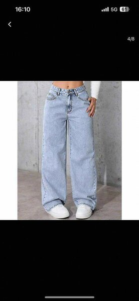 Jeans femme taille haute
