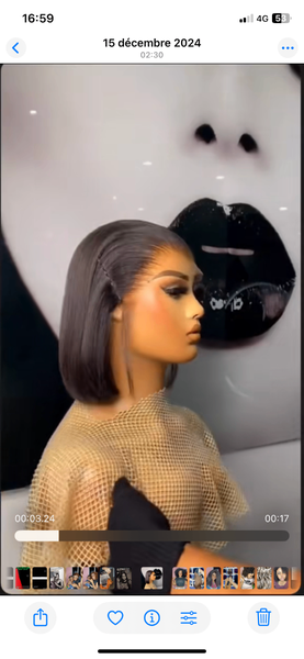 Perruque Bob Style Chic