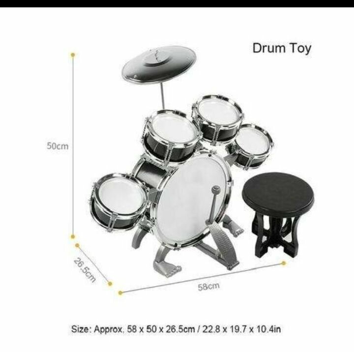 Batterie de jazz enfant - THE MUSIC WORLD