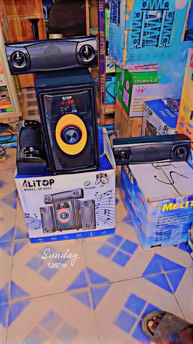 Système de Haut-parleurs Puissant