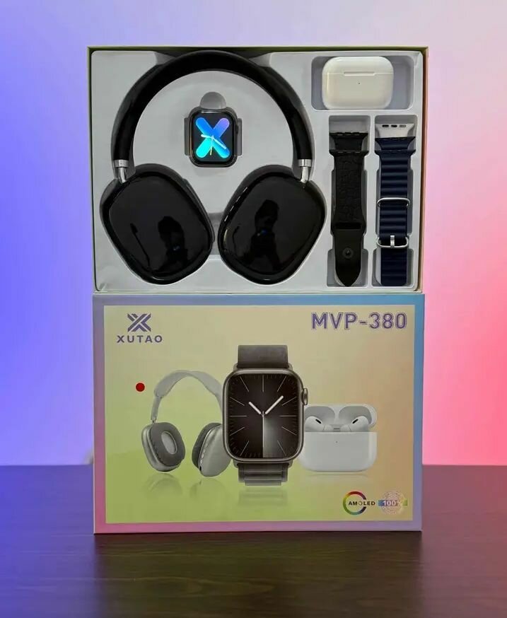XUTAO MVP-380 Casque Bluetooth et Montre