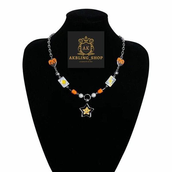 Collier pendentif étoilé