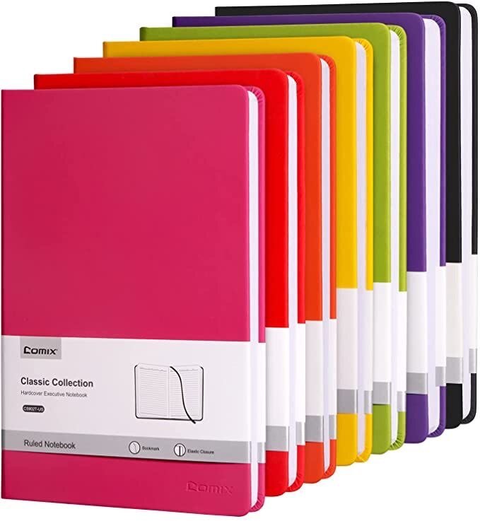 Carnet classique coloré