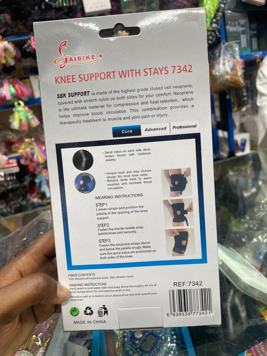 Genouillère Soutien Métal Professionnel