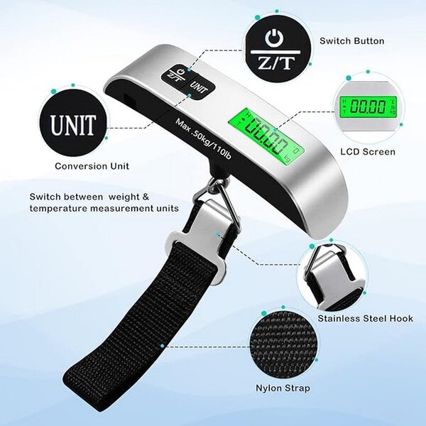 Balance numérique pour bagages