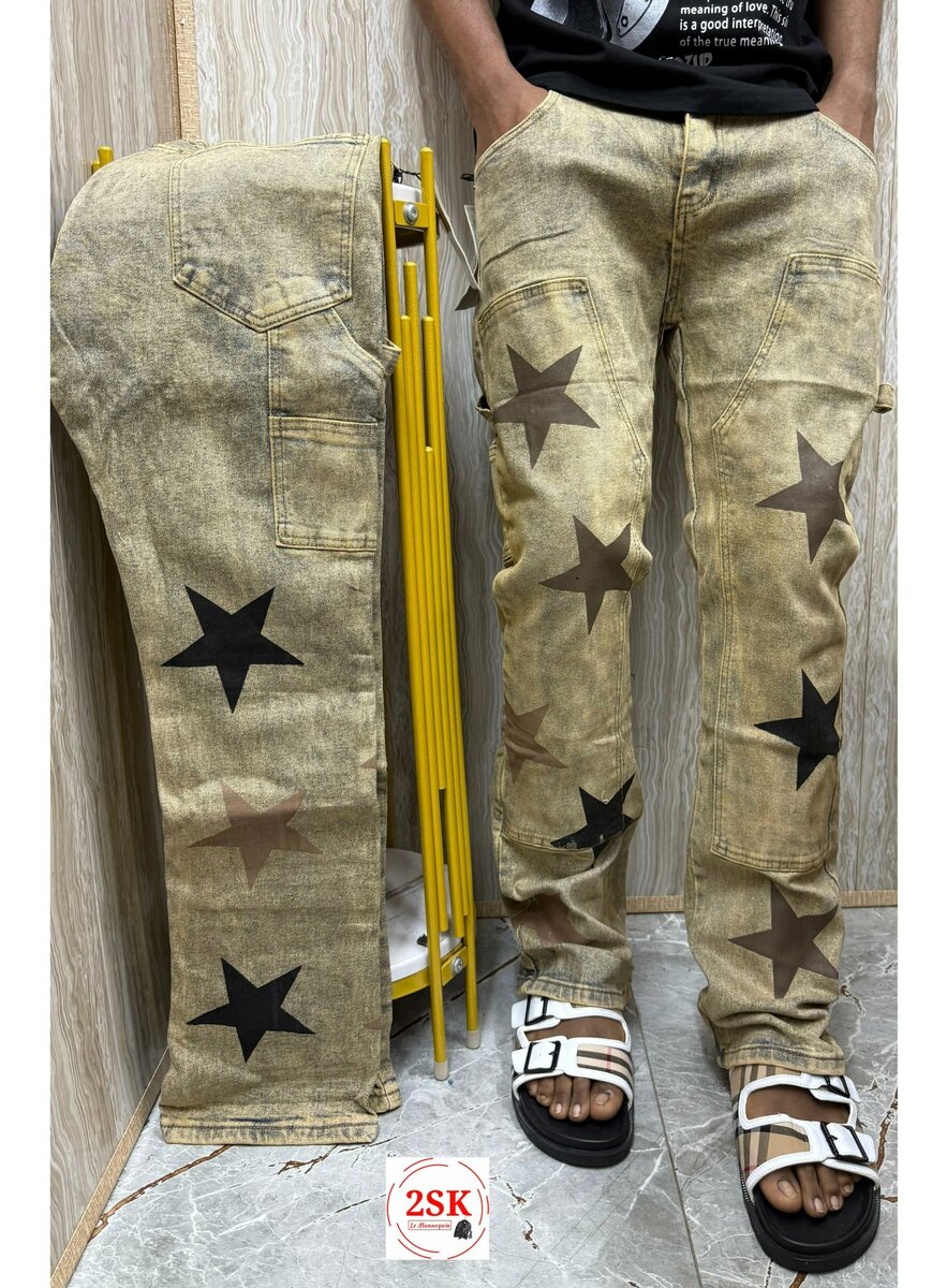 Jeans décontractés étoile