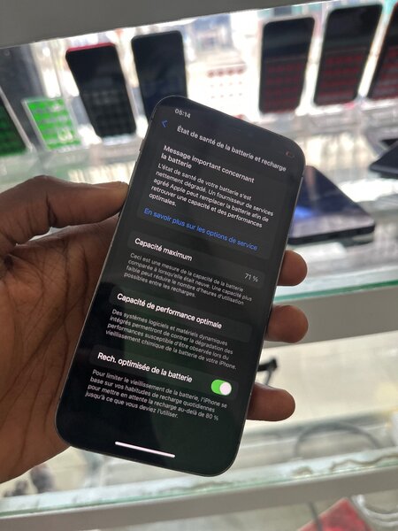 Smartphone puissant noir