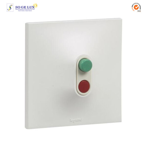 DISMATIC 20A BLANC N + PLAQUE