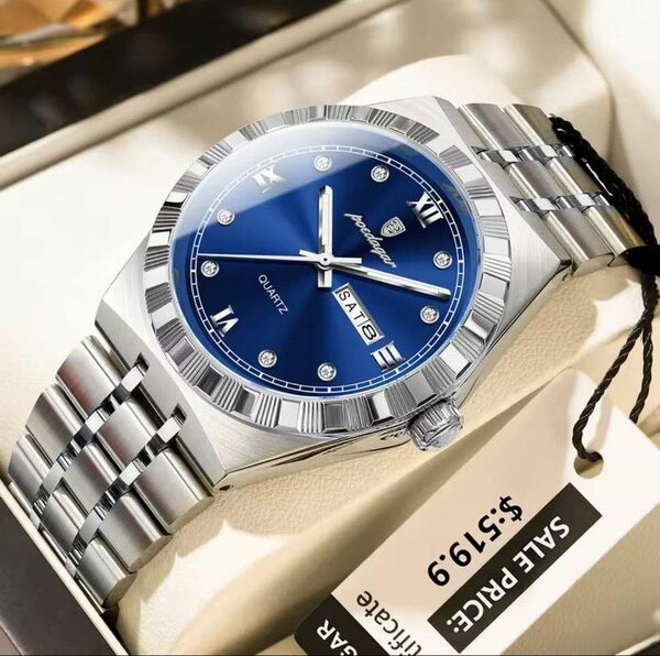 Montre en acier inoxydable