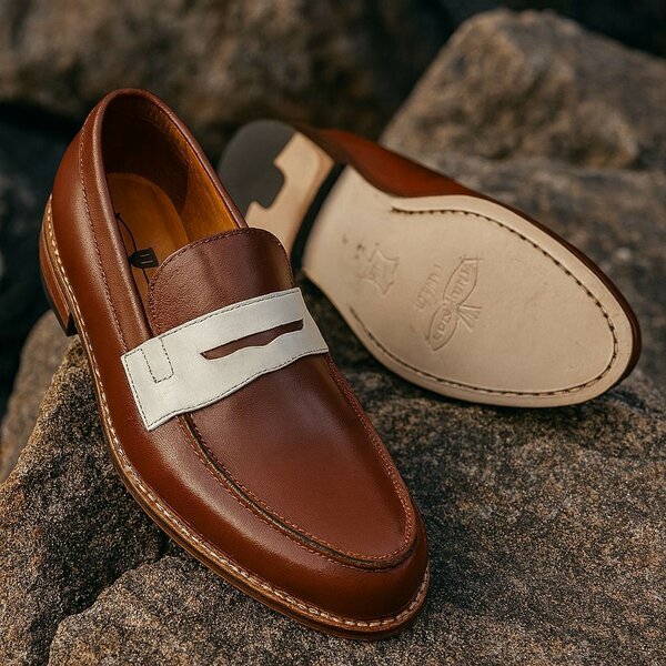 Chaussures élégantes en cuir pour homme