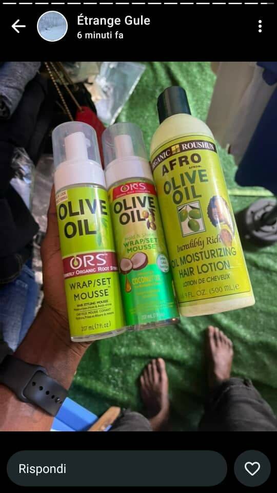 Mousse et Lotion Hydratante à l'Huile d'Olive