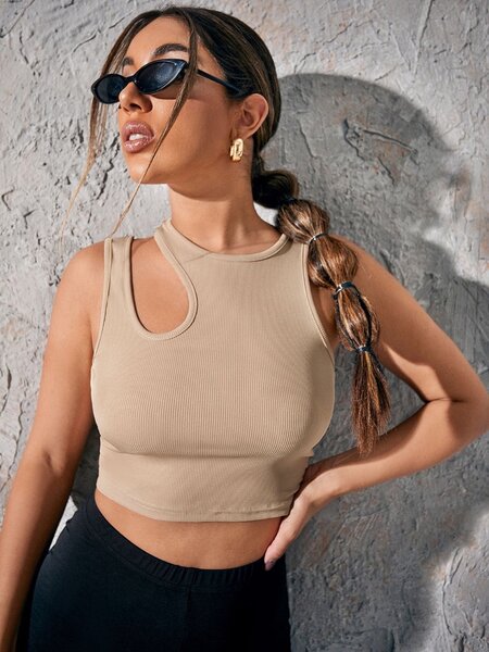 Top asymétrique femme