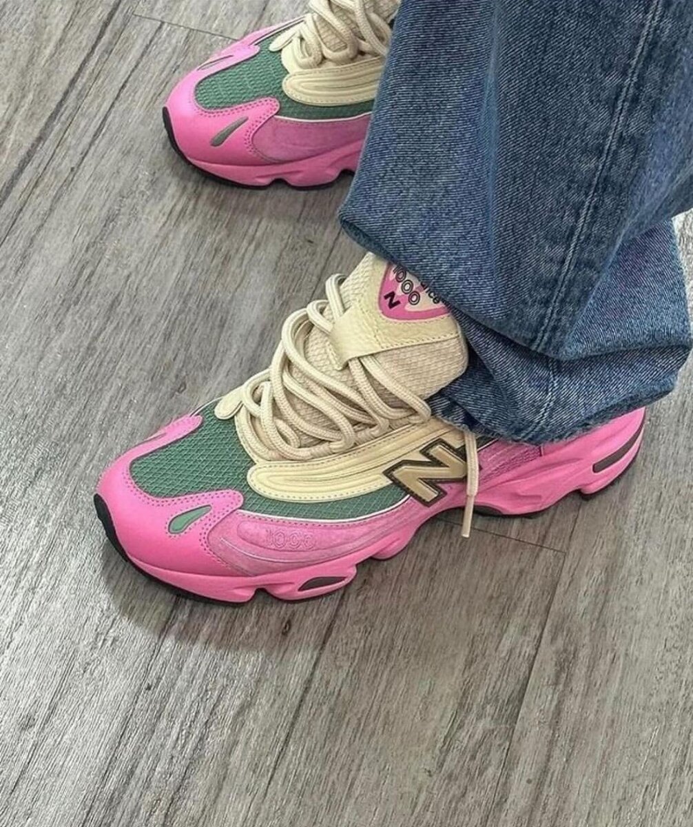 Baskets colorées tendance