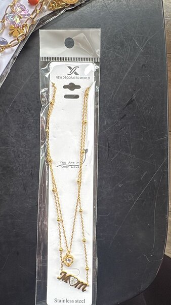 Collier "Mom" en acier inoxydable