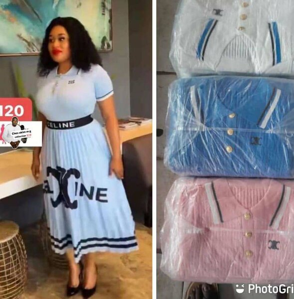 Jupe et haut pour femme