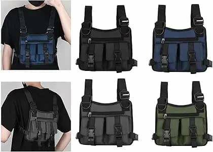 Chest Rig Bag Pouch Light Bags Lightweight Water Resistant