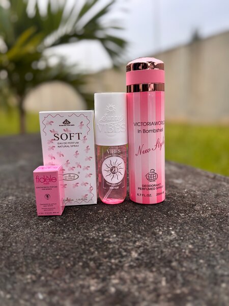 Ensemble parfums féminins