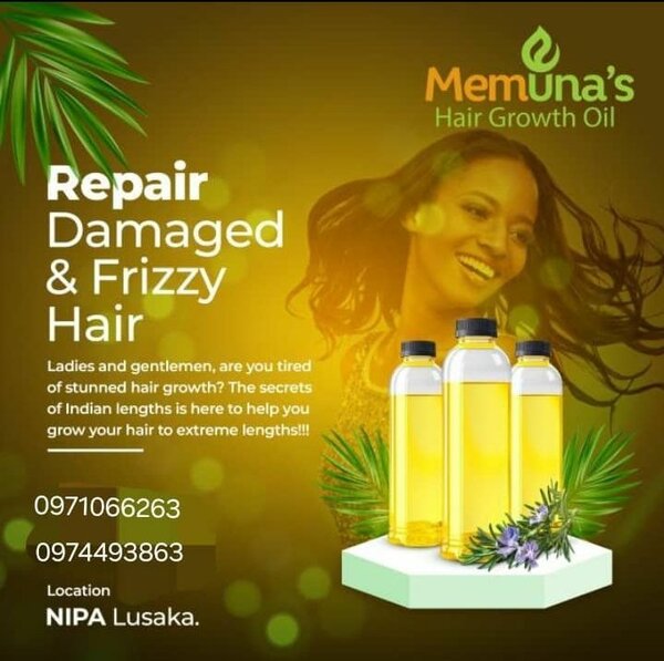 Memuna's hair growth oil