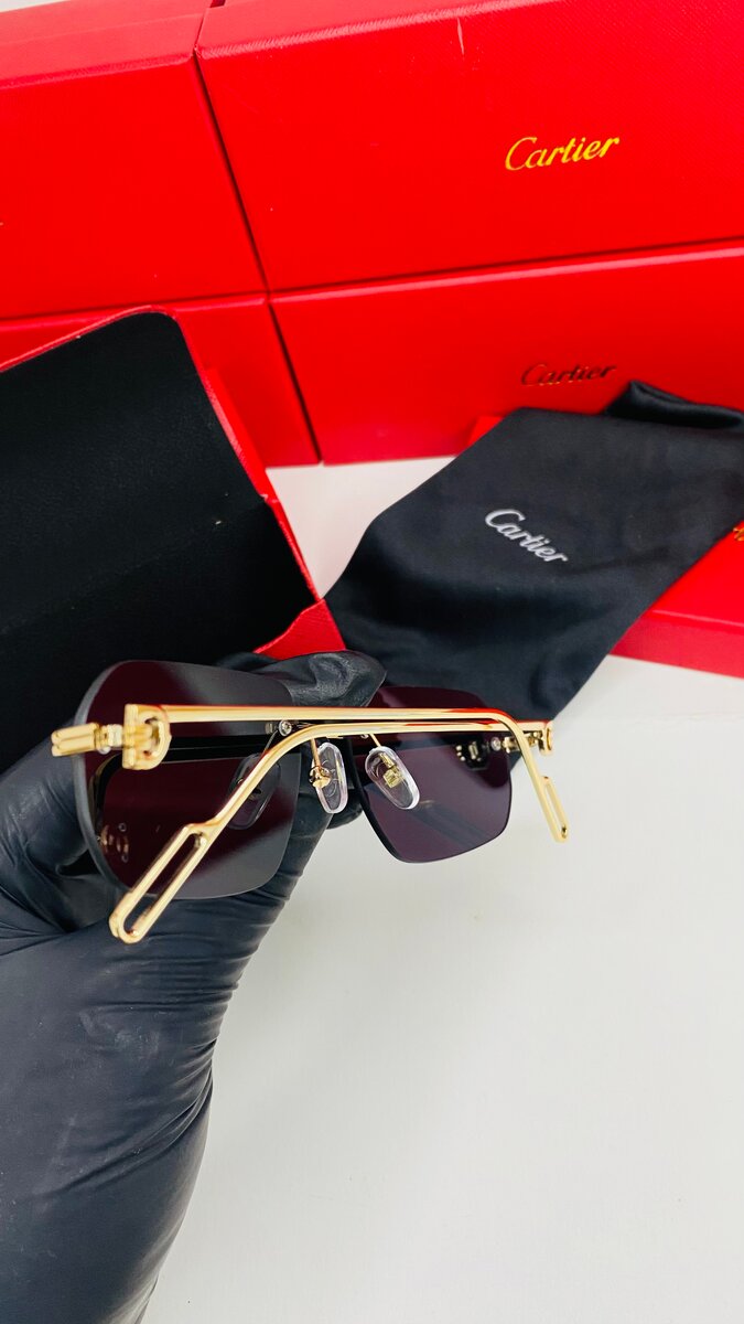 Lunettes de soleil Cartier luxe