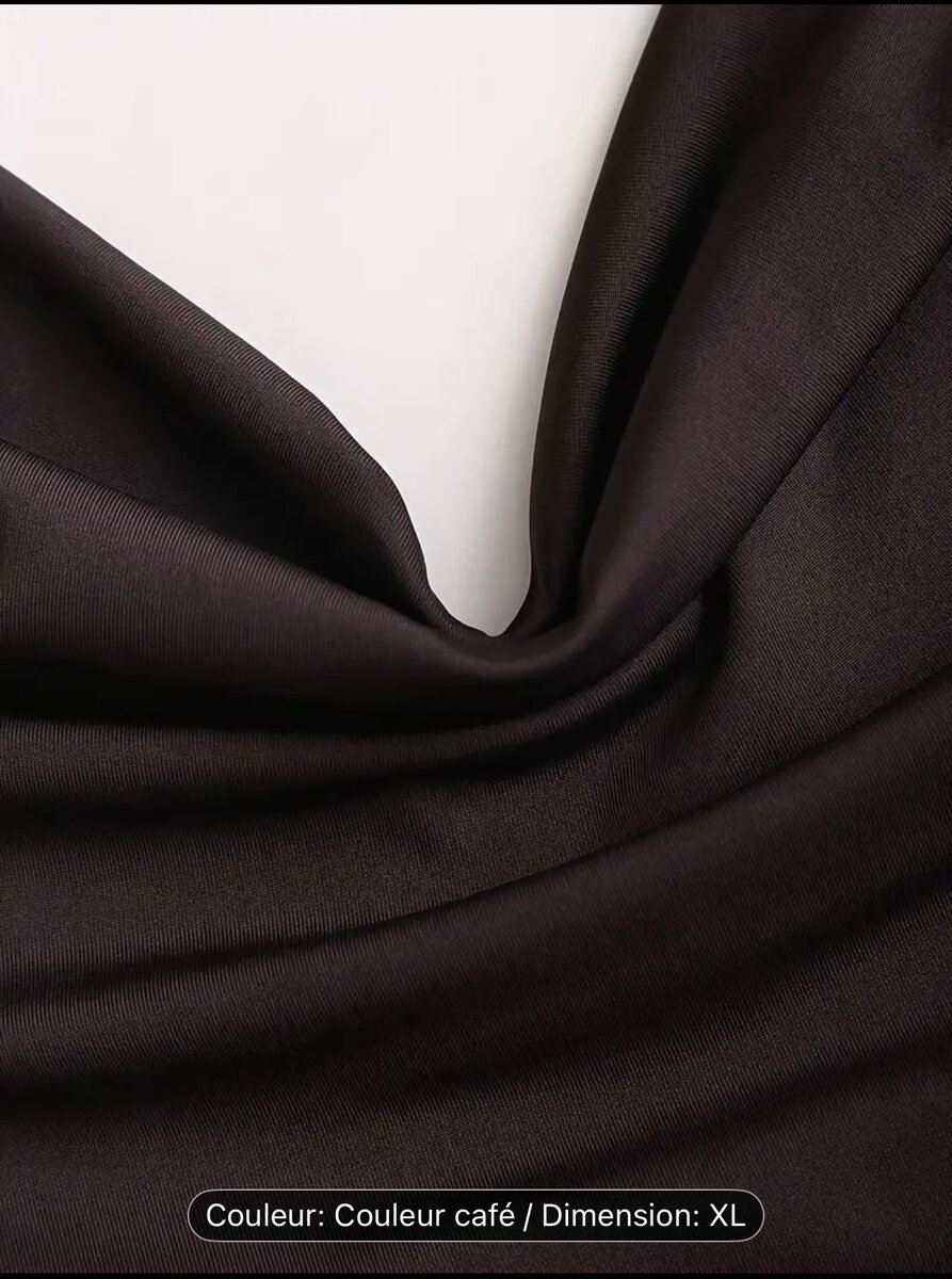 Combinaison élégante café