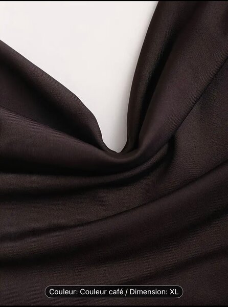 Combinaison élégante café