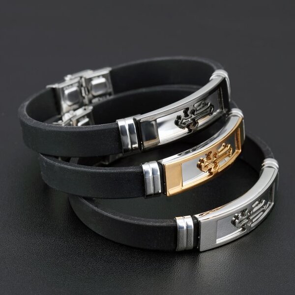 Bracelets en acier inoxydable