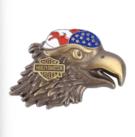Eagle Head Pattern Car Metal Logo