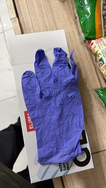 Gants en nitrile résistants