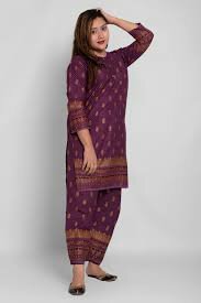 2 pcs ladies lawn suit