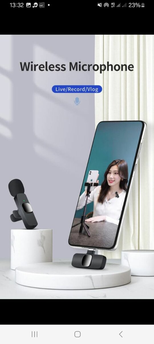 Microphone sans fil K9